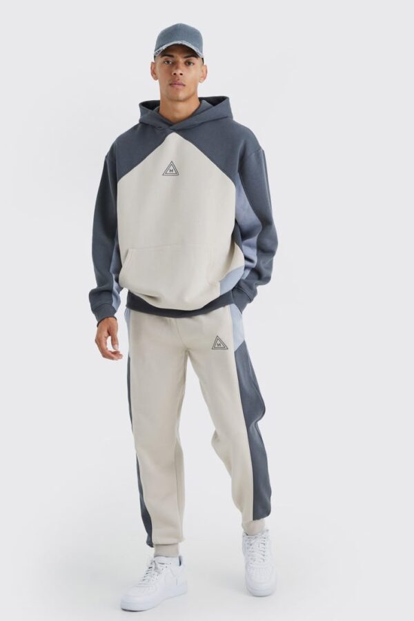 2 TONE MEN TRACK SUIT