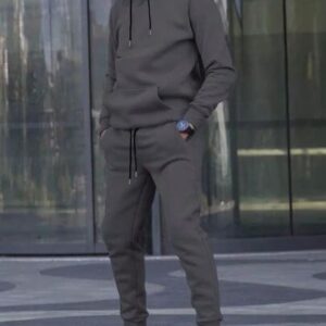 MEN’S TRACK-SUIT DARK GREY