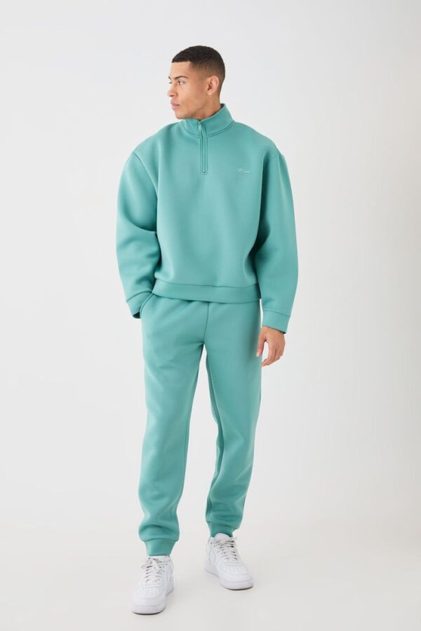 MEN'S TRACK-SUIT LIGHT GREEN