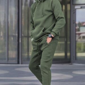 MEN'S TRACK-SUIT OLIVE GREEN