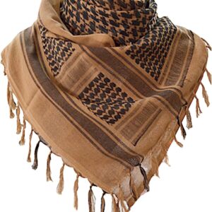 Military Shemagh Tactical Desert Brown Scarf