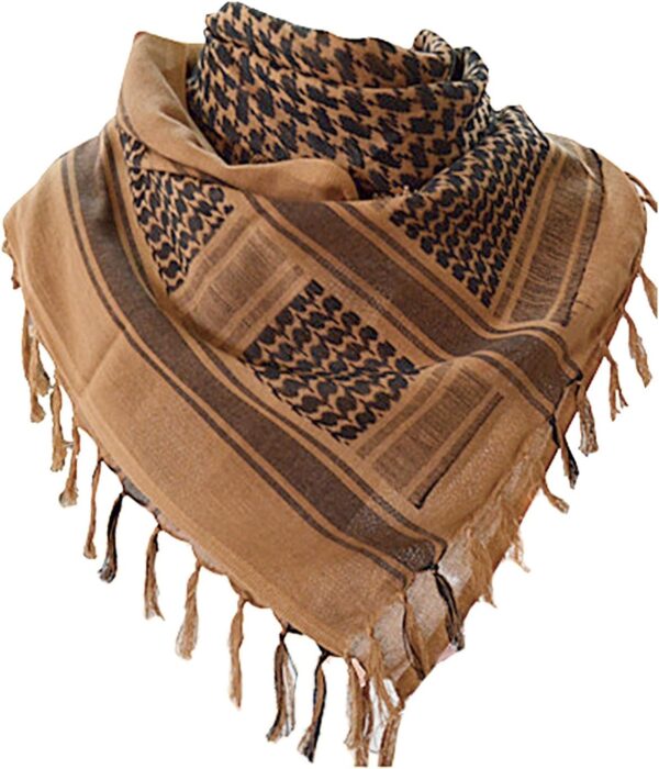 Military Shemagh Tactical Desert Brown Scarf